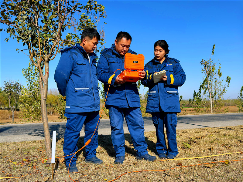 東平黃河河務局：給堤防做“心電圖”